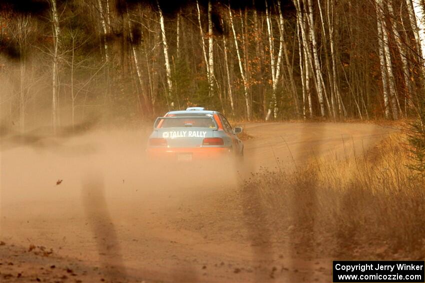 Tyler Matalas / Izaak Degenaer Subaru Impreza LX on SS2.