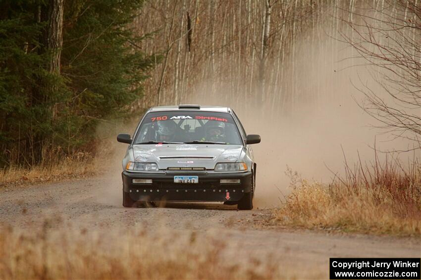 Nick Lyle / Kevin Dobrowolski Honda Civic Si on SS2.