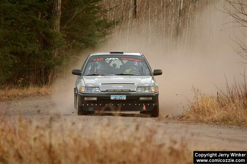 Nick Lyle / Kevin Dobrowolski Honda Civic Si on SS2.