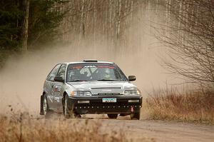 Nick Lyle / Kevin Dobrowolski Honda Civic Si on SS2.