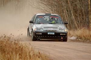 Nick Lyle / Kevin Dobrowolski Honda Civic Si on SS2.