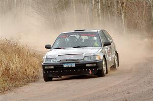 Nick Lyle / Kevin Dobrowolski Honda Civic Si on SS2.