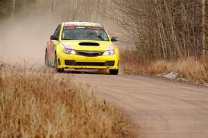 Scott Putnam / Alex Wong Subaru WRX STi on SS2.
