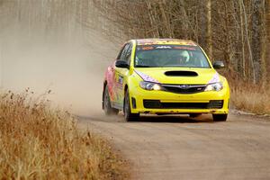 Scott Putnam / Alex Wong Subaru WRX STi on SS2.