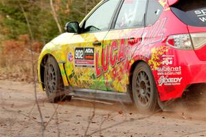 Scott Putnam / Alex Wong Subaru WRX STi on SS2.