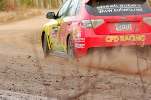 Scott Putnam / Alex Wong Subaru WRX STi on SS2.