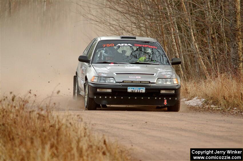 Nick Lyle / Kevin Dobrowolski Honda Civic Si on SS2.