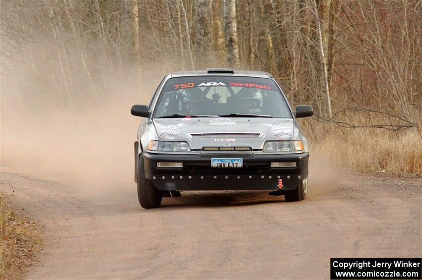 Nick Lyle / Kevin Dobrowolski Honda Civic Si on SS2.