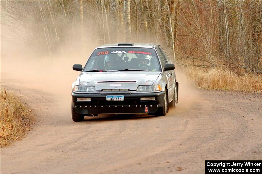 Nick Lyle / Kevin Dobrowolski Honda Civic Si on SS2.