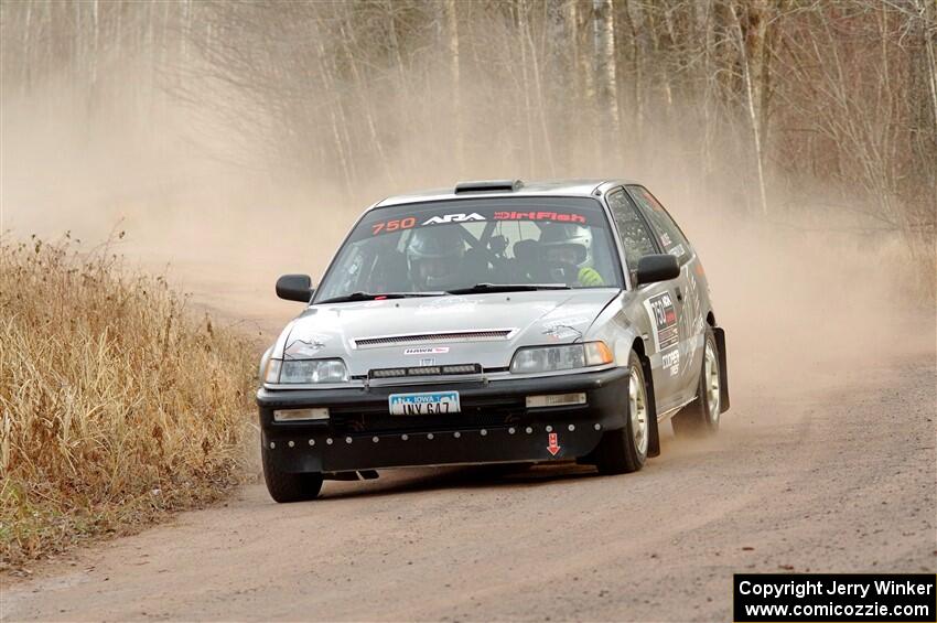 Nick Lyle / Kevin Dobrowolski Honda Civic Si on SS2.