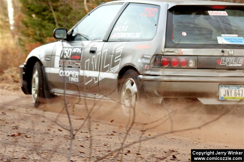 Nick Lyle / Kevin Dobrowolski Honda Civic Si on SS2.