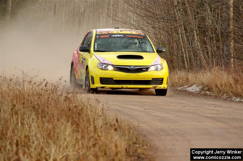 Scott Putnam / Alex Wong Subaru WRX STi on SS2.