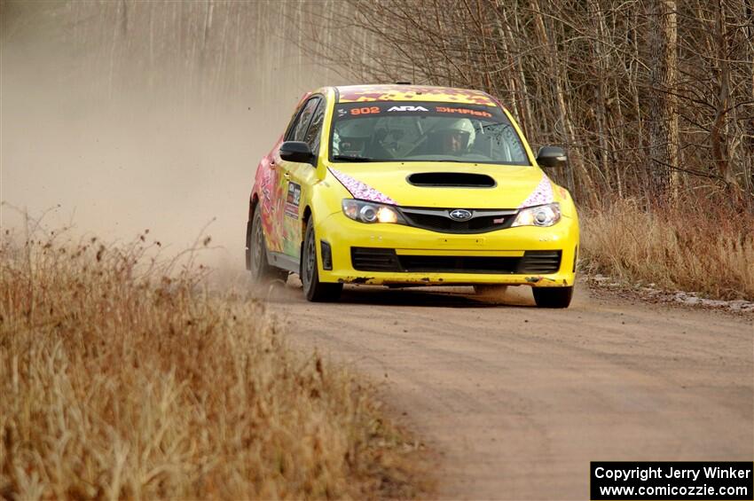Scott Putnam / Alex Wong Subaru WRX STi on SS2.