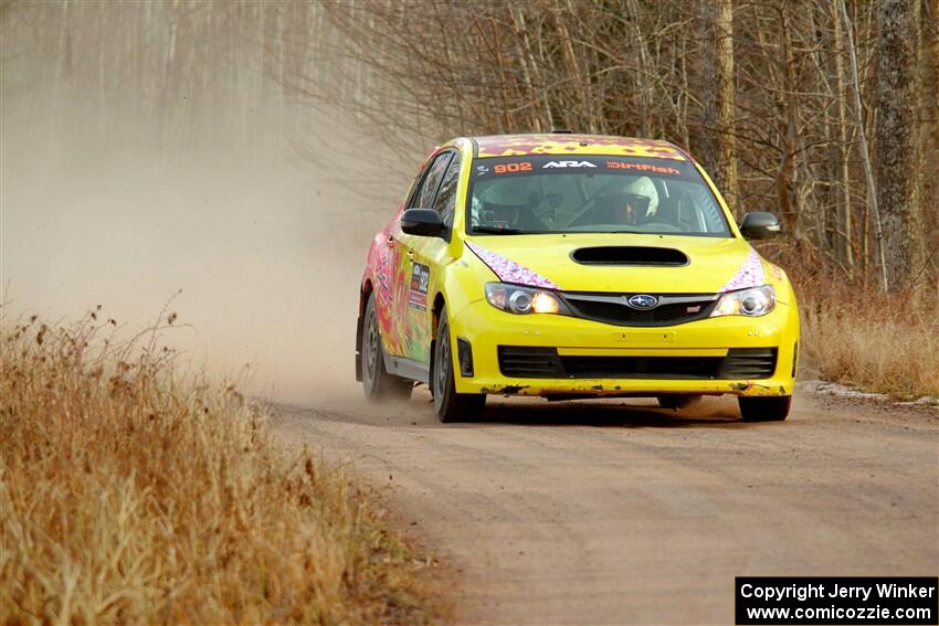Scott Putnam / Alex Wong Subaru WRX STi on SS2.