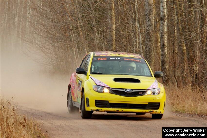 Scott Putnam / Alex Wong Subaru WRX STi on SS2.