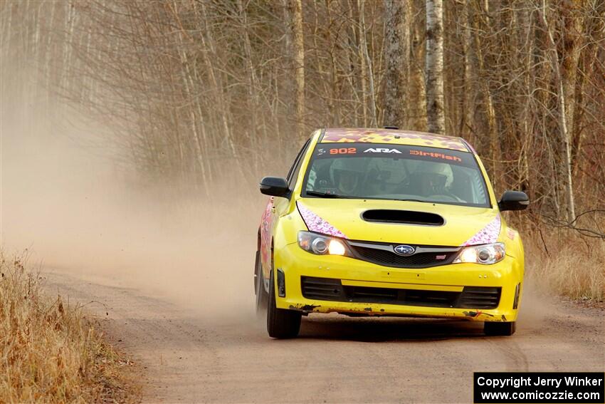 Scott Putnam / Alex Wong Subaru WRX STi on SS2.