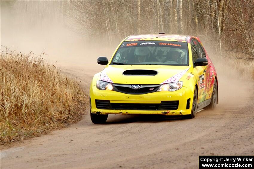 Scott Putnam / Alex Wong Subaru WRX STi on SS2.