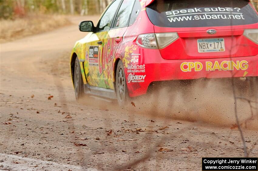 Scott Putnam / Alex Wong Subaru WRX STi on SS2.