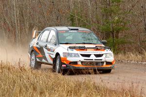 Tim Whitteridge / Mitch Meadows Mitsubishi Lancer Evo VIII on SS2.