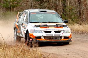 Tim Whitteridge / Mitch Meadows Mitsubishi Lancer Evo VIII on SS2.