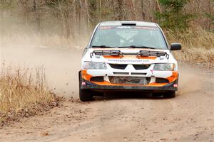 Tim Whitteridge / Mitch Meadows Mitsubishi Lancer Evo VIII on SS2.