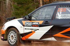 Tim Whitteridge / Mitch Meadows Mitsubishi Lancer Evo VIII on SS2.