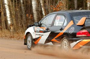 Tim Whitteridge / Mitch Meadows Mitsubishi Lancer Evo VIII on SS2.