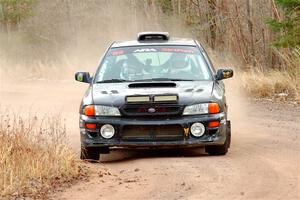 Jacob Kohler / Brittney Kohler Subaru Impreza on SS2.