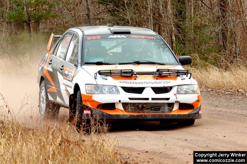 Tim Whitteridge / Mitch Meadows Mitsubishi Lancer Evo VIII on SS2.