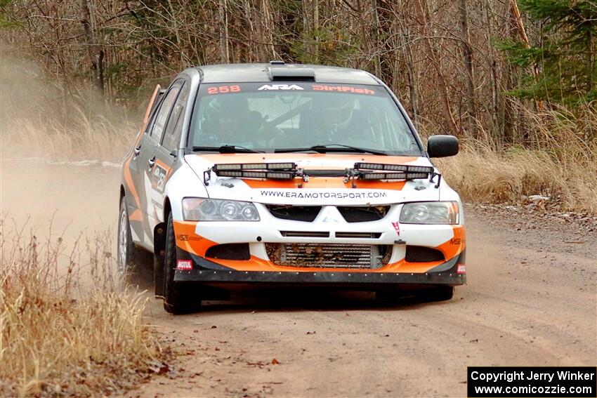 Tim Whitteridge / Mitch Meadows Mitsubishi Lancer Evo VIII on SS2.