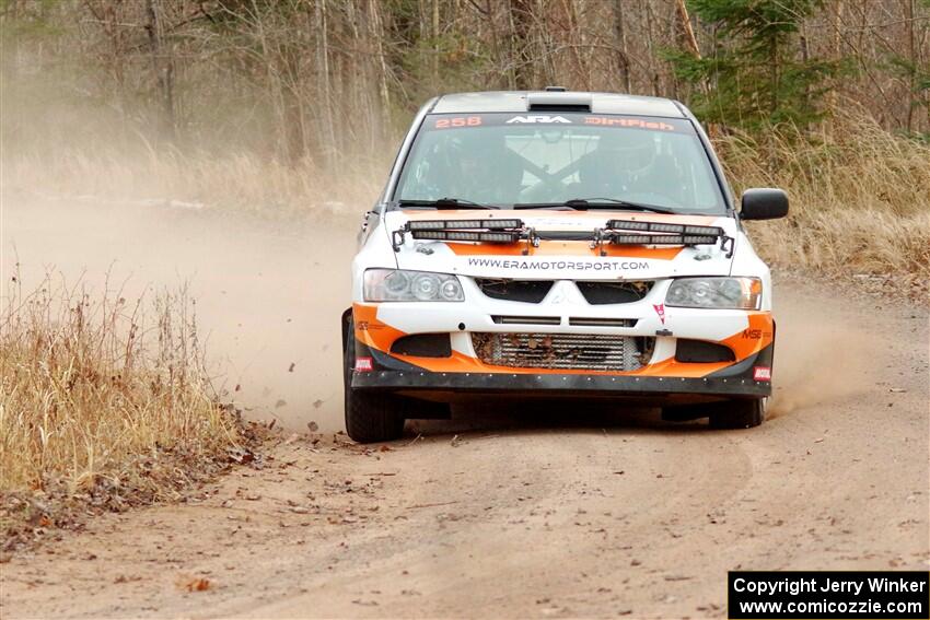 Tim Whitteridge / Mitch Meadows Mitsubishi Lancer Evo VIII on SS2.