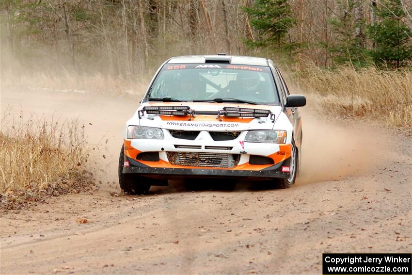 Tim Whitteridge / Mitch Meadows Mitsubishi Lancer Evo VIII on SS2.