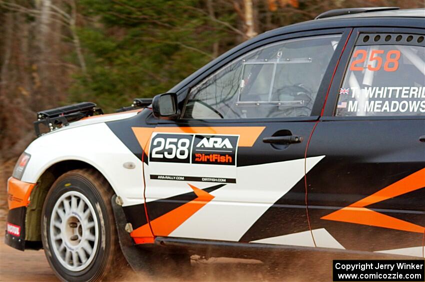 Tim Whitteridge / Mitch Meadows Mitsubishi Lancer Evo VIII on SS2.