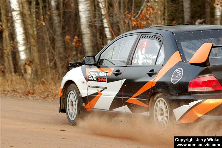 Tim Whitteridge / Mitch Meadows Mitsubishi Lancer Evo VIII on SS2.
