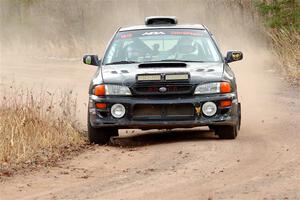 Jacob Kohler / Brittney Kohler Subaru Impreza on SS2.