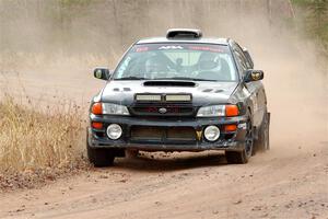 Jacob Kohler / Brittney Kohler Subaru Impreza on SS2.