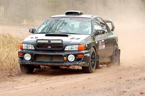 Jacob Kohler / Brittney Kohler Subaru Impreza on SS2.