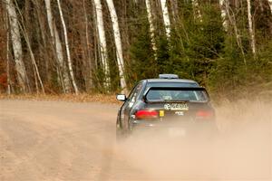 Jacob Kohler / Brittney Kohler Subaru Impreza on SS2.