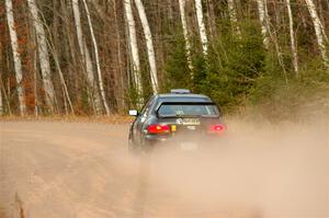 Jacob Kohler / Brittney Kohler Subaru Impreza on SS2.