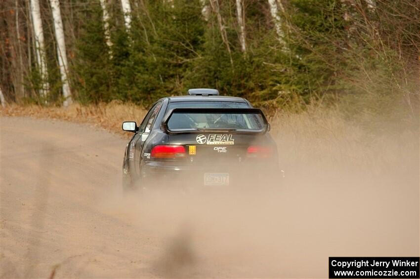 Jacob Kohler / Brittney Kohler Subaru Impreza on SS2.