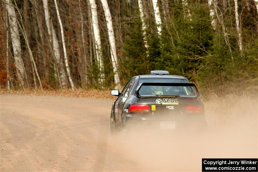 Jacob Kohler / Brittney Kohler Subaru Impreza on SS2.
