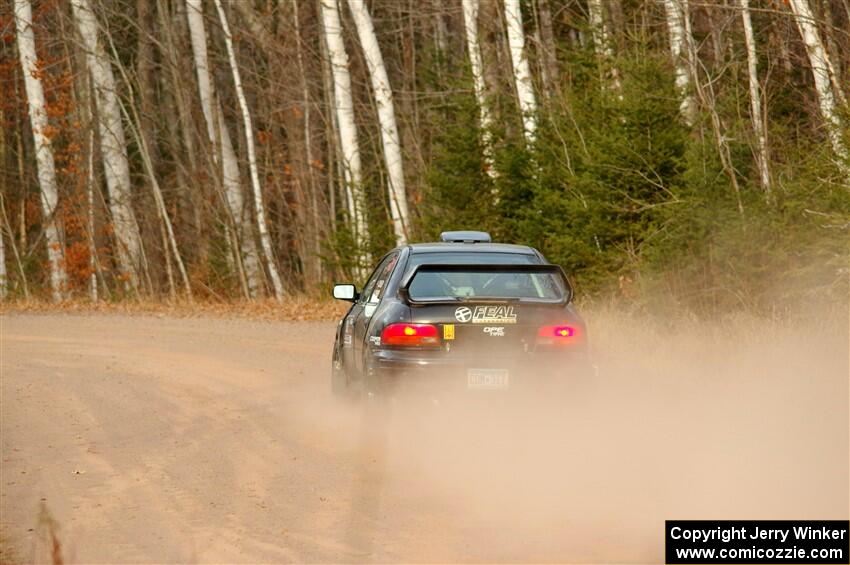 Jacob Kohler / Brittney Kohler Subaru Impreza on SS2.