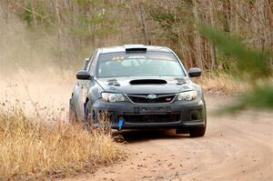 Calvin Bergen / Daryl Bergen Subaru WRX STi on SS2.