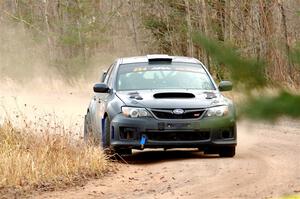 Calvin Bergen / Daryl Bergen Subaru WRX STi on SS2.