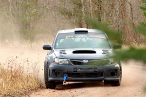 Calvin Bergen / Daryl Bergen Subaru WRX STi on SS2.