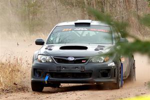 Calvin Bergen / Daryl Bergen Subaru WRX STi on SS2.