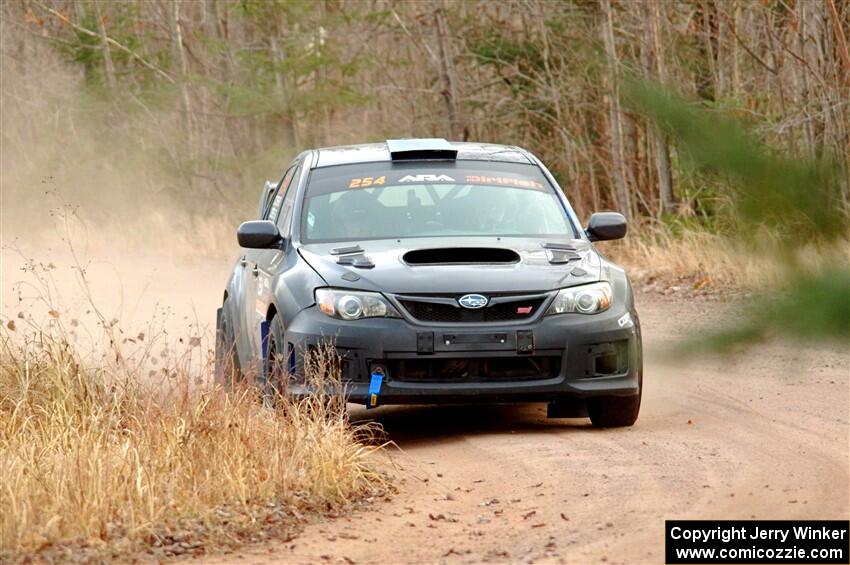 Calvin Bergen / Daryl Bergen Subaru WRX STi on SS2.