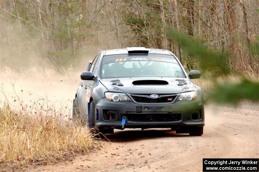 Calvin Bergen / Daryl Bergen Subaru WRX STi on SS2.