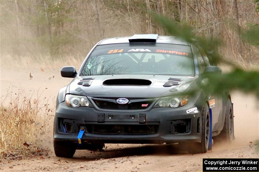 Calvin Bergen / Daryl Bergen Subaru WRX STi on SS2.