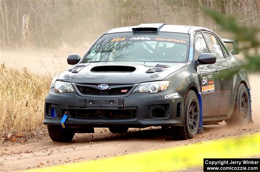 Calvin Bergen / Daryl Bergen Subaru WRX STi on SS2.